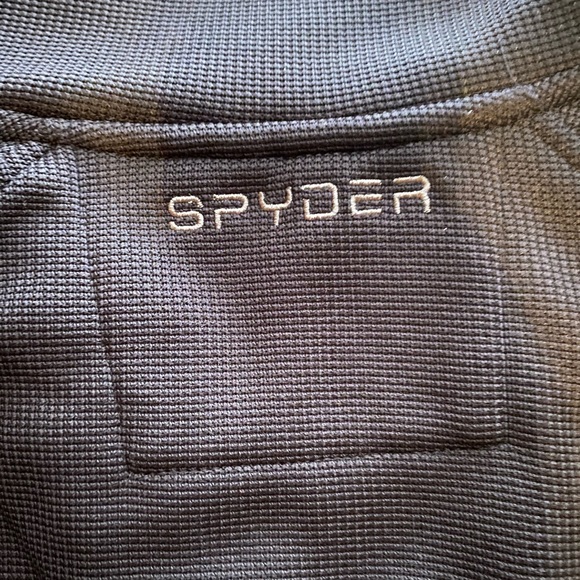 Men’s NCAA Full Zip Spyder Sweater - Picture 5 of 7